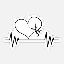 Monclubbeauté, une nouvelle approche de la parapharmacie en ligne. Cheveux De Battement De Coeur Ciseaux Coiffure Cadeau Coiffure Autocollant Spreadshirt