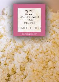 When trader joe's﻿ introduced their cauliflower gnocchi, we freaked out. 20 Trader Joe S Cauliflower Rice Recipes For Making Pizza Calzone Taco Shells Muffins Biscuits And Fr Cauliflower Rice Recipes Cauliflower Rice Trader Joes