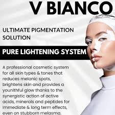 Where my MELASMA girls at? 🙋🏻‍♀️ Its me. I'm raising my hand too. Let me  introduce you to ❕V BIANCO❕ by @promoitalia.usa. The ONLY topical  Tranexamic Acid Professional treatment