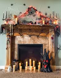 Keeping in respect with that, following we are giving you a few ideas that will fire up the mantle according to your scary halloween. Spooky Halloween Fireplace Mantel Ideas Decor For Mantels Of All Colors