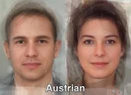 Standard Faces For Each Countries 20 People S Daily Online Average Face European People Face