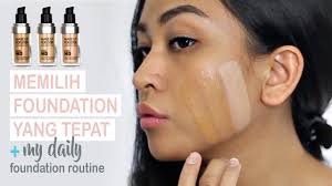 Hurmm… soalan standard bila mak mak bergosip tentang kecantikan kannn…. Cara Memilih Warna Foundation Yang Tepat My Foundation Routine Youtube