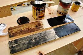 Different Staining Techniques Omg Im Doing This How To Distress Wood Staining Wood Staining Furniture