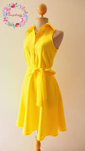 Downtown Yellow Sundress Club Dress Yellow Shirt Dress Yellow Bridesmaid Dress Casual D Yellow Dress Casual Yellow Bridesmaid Dresses Casual Bridesmaid Dresses