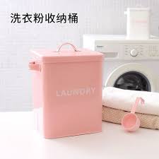 洗衣粉盒子密封储存盒零食大米收纳大号铁盒子防潮64588 storage boxes storage bags organization q tip holder