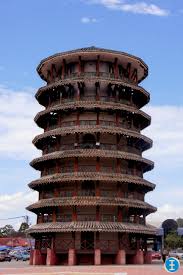 The brick and timber tower was built in 1885 by leong choon chong, a chinese contractor and was originally used as a water tank to store potable water during the dry season. Leaning Tower Teluk Anson Perak Malaysia Strait Of Malacca South China Sea Malaysia