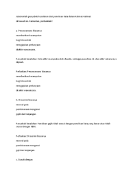 Dalam menulis mungkin kesalahan penulisan adalah hal wajar. Kesalahan Kata Dalam Kalimat Docx