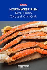 Northwest Fish Wild Red Jumbo Colossal King Crab 4 7 Count 10 Lbs King Crab King Crab Legs Cooking