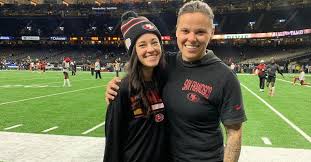 The offensive assistant helped propel an offensive attack that was second in rushing and second in points during the regular season. Who Is Katie Sowers Partner Meet The Love Of The Nfl Coach S Life