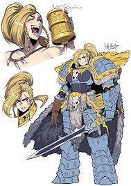 Leman Russ Genderbend (by cnmbwjx) : r/ImaginaryWarhammer