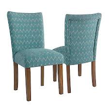 Textured Teal Parsons Chairs Set Of 2 Kirklands Teal Dining Chairs Dining Chairs Parsons Dining Chairs
