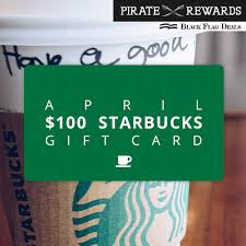 It?s the perfect gift for any occasion, and can be used at over 11,000 locations all over the us and canada. Enter For A Chance To Win A Starbucks Gift Card Black Flag Deals