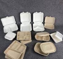 A48 promoción 15% ecológico de bambú de pulpa de papel contenedor de  alimentos para llevar el almuerzo de almacenamiento de caja de sándwich  producto ...