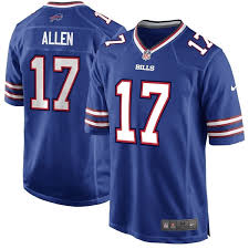 Buffalo Bills Josh Allen Nike Red Color Rush Vapor Limited Jersey