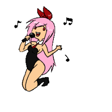 Share the best gifs now >>>. Angel Singing Animation By Halidarkfire On Deviantart