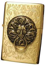 Amazoncom Zippo Lighter Genuine Tiger Lion Design The Gate Gd Emblem Health Personal Care Zippo Lighter Zippo Zippo Art