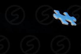 Autism awareness blue puzzle piece. Single Blue Puzzle Piece Autism Awareness Month By Carrie Martinez Photo Stock Snapwire