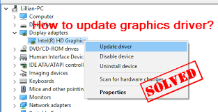 However, still don't know how to do it without creating any problem. Solved How To Update Graphics Driver In Windows Easily Driver Easy