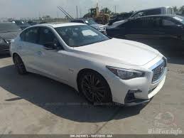 The q50 red sport 400 features several technologies that allow for fun and sporty driving dynamics. Infiniti Q50 Red Sport 400 2018 White 3 0l Vin Jn1fv7ap3jm461271 Free Car History