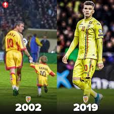 Ianis hagi, new talent in romania. Uzivatel Pro Future Stars Na Twitteru 2 0 0 2 37 Years Old Gheorghe Hagi Romania S Number 10 And Country S All Time Topscorer Walking With His 3 Years Old Son Ianis Hagi 2 0 1 9 20 Years Old