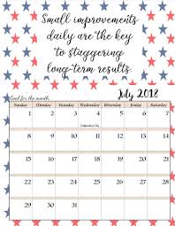 July 2018 Quotes Calendar Templates Free Printable Calendar Calendar Printables Calendar Quotes