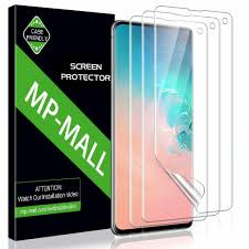 New Screen Protector For Samsung Galaxy S10 Wet Applied Hd Clear Flexible Film Mpmall Samsung Galaxy Screen Protector Galaxy