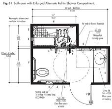 Public Buildings Must Meet Accessible Bathing Requirements For People With Disabilities They Include Ath Ada Bathroom Handicap Bathroom Design Bathroom Plans