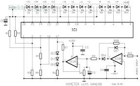 I'm confused because when i use a dc. Uaa180 12 Led Vumeter Schematic Circuits Elektropage Com