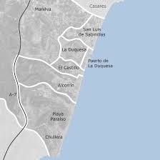 3terrängen runt alora är kuperad. Karta Over Manilva Malaga Bostader Till Salu Idealista