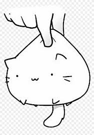 Hd wallpaper short hair nekomimi azuki neko para cat. Tumblr Cat Aesthetic Png Hand Freetoedit Anime Cute Mochi Cat Clipart 2456173 Pikpng