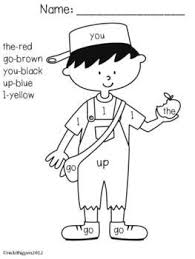 Aug 31, 2018 · johnny appleseed coloring pages. Sight Word Recognition With Johnny Appleseed Graphics By Http X2f X2f Www Teacherspayteachers Sight Word Coloring Kindergarten Fun Kindergarten Worksheets
