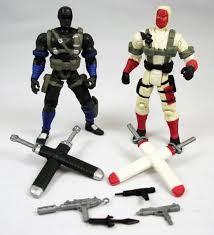Both are killers and both have hidden pasts. G I Joe Vs Cobra 2002 Snake Eyes Storm Shadow Loose