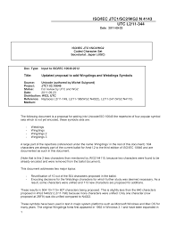 Includes hex and decimal, as well as an interactive example. Https Www Unicode Org Wg2 Docs N4143 Pdf