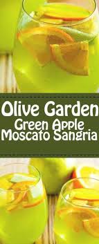 Recreate The Olive Garden Green Apple Moscato Sangria At Home Sangria Copycat Olivegarden Green Apple Moscato Sangria Moscato Sangria Apple Sangria
