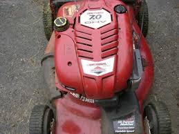 A basic set from sears (craftsman) should be fine and will come with a lifetime replacement warranty as well! Farm Lawnmower Self Propelled Red Color Craftsman 7 0hp Flickr