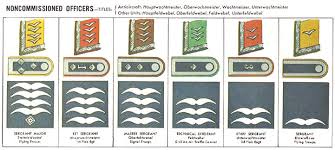 Rank Insignia For Flight Clothing