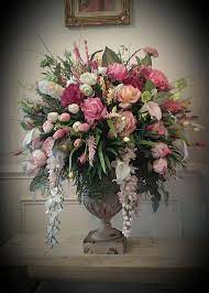 And make sure it's not too tall. Floral Arrangement Tall Pastel Luxury Floral Centerpiece Shipping Included Elegant Designer Foyer Dining Arrangement Wedding Party Church Flower Arrangements Flower Arrangements Diy Large Flower Arrangements