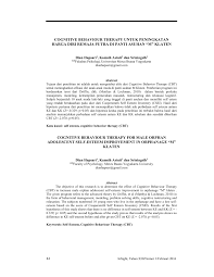 Contoh cv (curriculum vitae) menjadi referensi utama para pelamar kerja dalam menyususun cv yang menarik sehingga mendapat perhatian hrd dan kemudian dapat diterima bekerja di perusahaan tersebut. Pdf Cognitive Behaviour Therapy Untuk Peningkatan Harga Diri Remaja Putra Di Panti Asuhan M Klaten