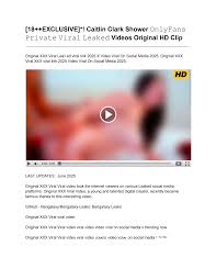 Caitlin clark shower leak