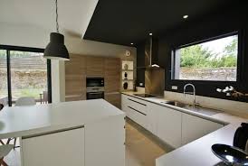 Cuisine Mat Design Moderne A Nantes En 2020 Cuisine Design Moderne Cuisine Moderne Cuisines Design