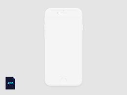 All free iphone mockups consist of unique design with smart object layer for easy edit. Iphone 7 Minimal Mockup Free By Jq Jq On Dribbble