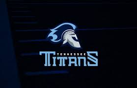Titan sword helmet when we wear navy blue, and this one when we wear white/baby blue (i.redd.it). Unofficial Athletic Tennessee Titans Rebrand