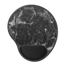 Black And White Mouse Pad Modern Black White Glam Marble Swirl Chic Trendy Gel Mouse Pad Zazzle Com Black And White Glam Gifts Black And White Style