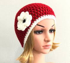 Skull Cap Beanie, PICK COLOR, Plain Beanie Hat, Flower Beanie Hat, Simple  Flower Beanie, Basic Flower Hat, Women's Crochet Skull Cap.