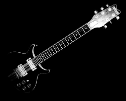 Black And White Electric Guitar Photography Electric Guitar In Black And White Wallpaper E Gitarre Gitarre Musik Wallpaper