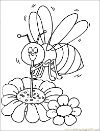 Bee coloring pages for kids online. Bees Coloring Pages Coloring Home