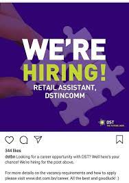 Contact information, map and directions, contact form, opening hours, services, ratings, photos, videos and announcements from brunei kerja kosong, public & government service, brunei, bandar seri begawan. Dst Is Hiring Iklan Kerja Kosong Brunei Facebook