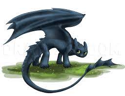 How To Draw A Night Fury, Toothless, Step by Step, Drawing Guide, by  TheLastStarlighter - DragoArt