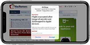 Change airdrop name from contacts another way to change iphone name is to use the contacts app on your device. How To Prevent Unsolicited Airdrops To Your Apple Device Macrumors