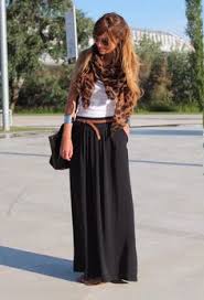 I used my new free crochet pattern called simple collar dress. 20 Best Long Black Skirt Outfit Ideas In 2021 Black Skirt Outfits Skirt Outfits Fashion